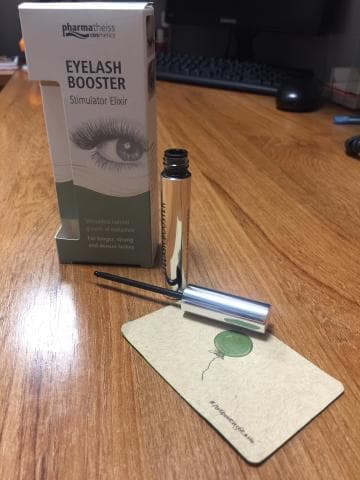 Сыворотка Eyelash booster  — фото из отзыва «Мои красивые ресницы»