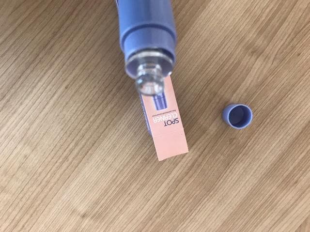 Spot Cleaner — фото из отзыва «Прибор+крем для чистки кожи от черных точек для дома» (2 из 2)