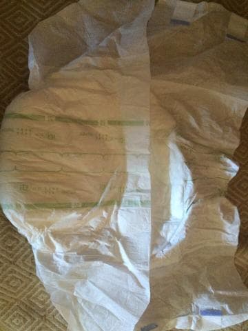 Подгузники для взрослых iD Slip — фото из отзыва «Надежный помощник в уходе за больным» (4 из 4)