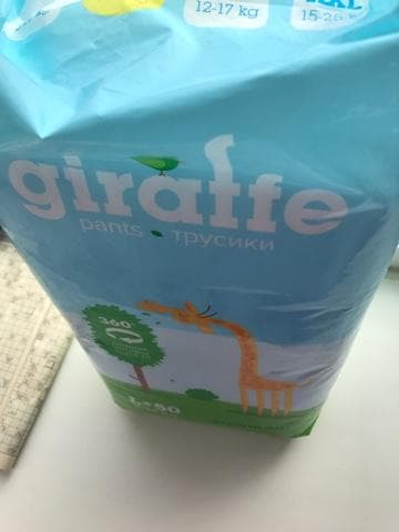 Трусики-подгузники Lovular Giraffe. — фото из отзыва «Понравились»