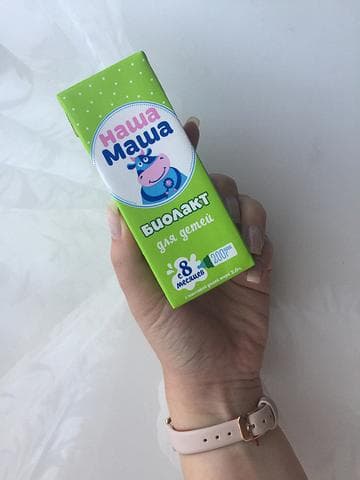 Биолакт Наша Маша — фото из отзыва «Прекрасный кисломолочный продукт для детишек» (1 из 4)