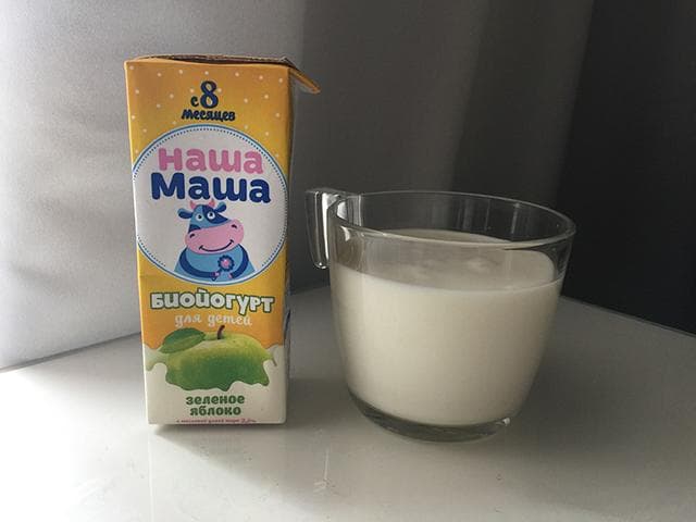 Биойогурт "Наша Маша" — фото из отзыва «Натуральный и вкусный» (1 из 4)