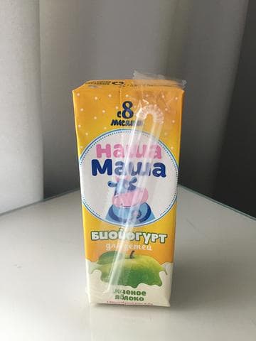 Биойогурт "Наша Маша" — фото из отзыва «Натуральный и вкусный» (3 из 4)
