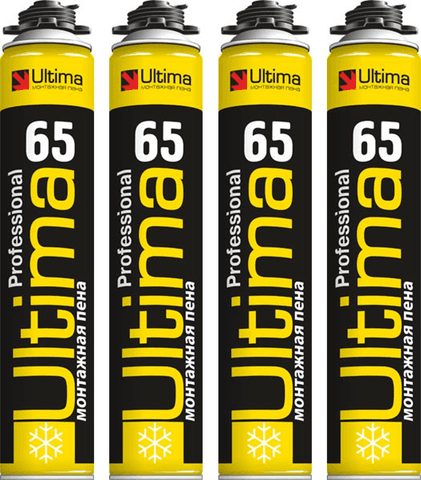 Монтажная пена Ultima — фото из отзыва «Монтажная пена Ultima качество на высоте»