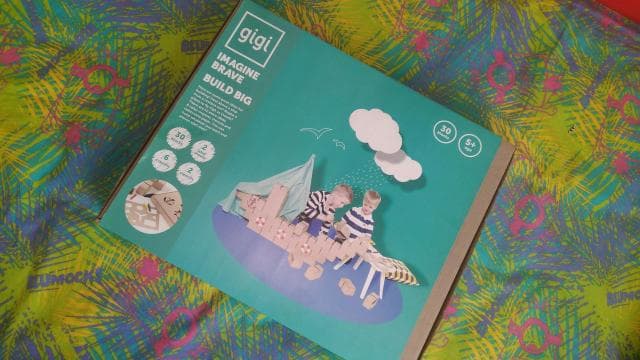 Картонный конструктор Gigi bloks — фото из отзыва «Gigi bloks -  безопасный и экологичный конструктор для детей» (1 из 3)