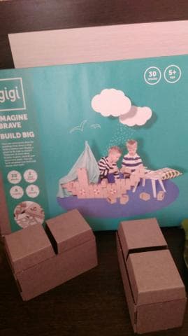 Картонный конструктор Gigi bloks — фото из отзыва «Картонный конструктор Gigi Bloks -  любимый конструктор сына» (2 из 3)