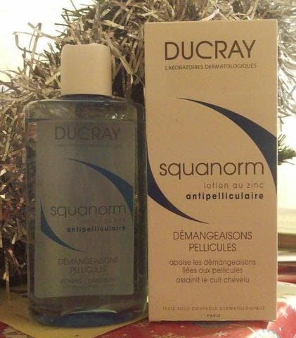 Лосьон Ducray SQUANORM против перхоти — фото из отзыва «Лосьон от Ducray. Squanorm от перхоти.»