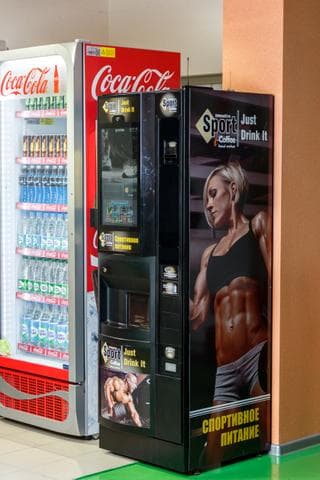 Автомат Sport Bar/i-Coffee — фото из отзыва «Отличный автомат для фитнес-зала»