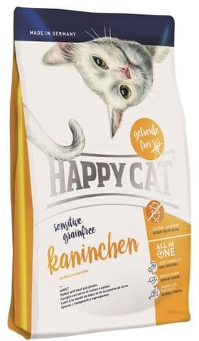 Корм для кошек Happy Cat Sensitive Grainfree c кро — фото из отзыва «Сытный, гипоаллергенный, хорошо усваивается»