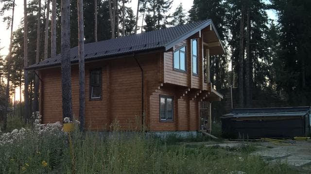 СКД Дом, Г Москва — фото из отзыва «Почему я построил дом из клееного бруса»