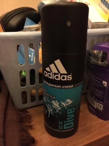 Дезодорант Adidas Ice Dive — фото из отзыва «Мужской дезодорант Adidas Ice Dive»