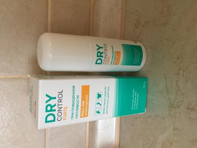 DRY CONTROL FORTE — фото из отзыва «Советую! спасение от потливости» (1 из 2)