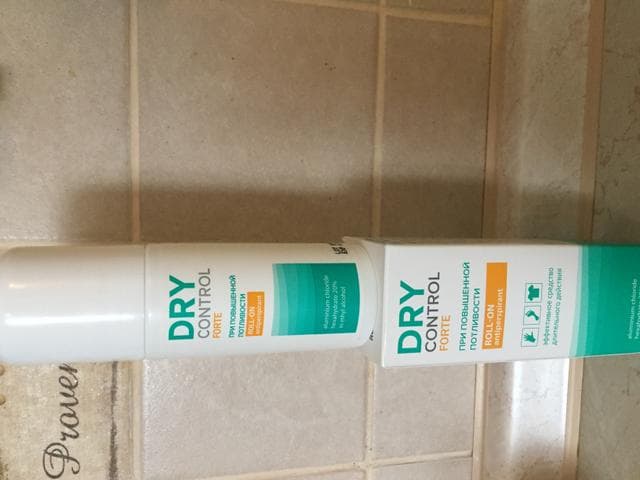 DRY CONTROL FORTE — фото из отзыва «Советую! спасение от потливости» (2 из 2)