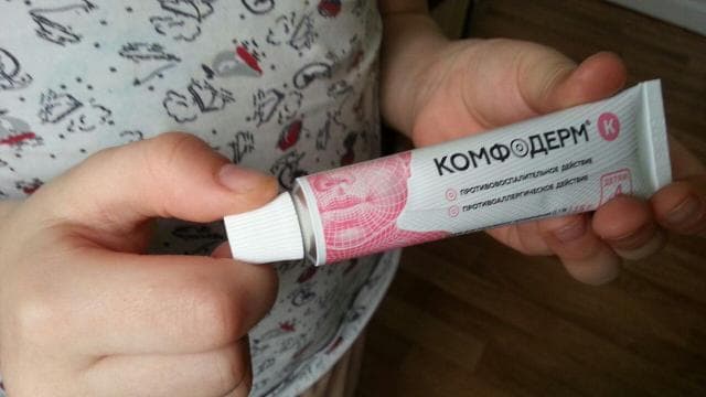 Комфодерм К (Comfoderm) — фото из отзыва «Хороший препарат!»