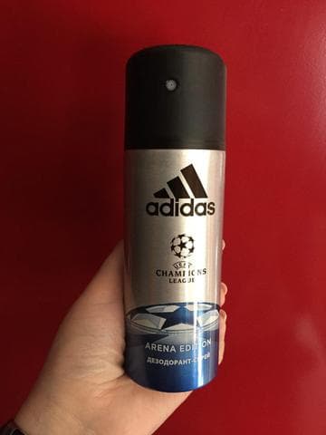 Дезодорант Adidas Arena Edition — фото из отзыва «Качественное средство в борьбе за чистые подмышки и чистоту»