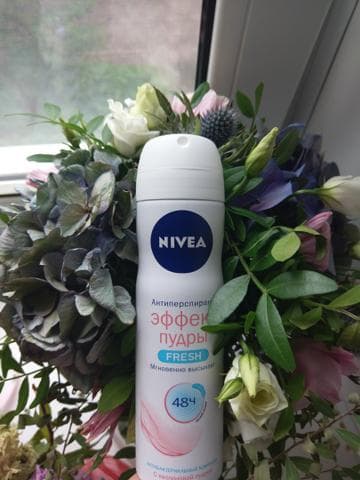 Антиперспирант "Эффект пудры" Fresh Nivea  — фото из отзыва «Легкость, свежесть и эффективность.»
