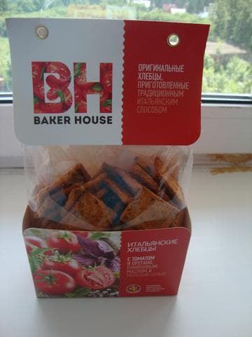 Хлебцы Baker House — фото из отзыва «Вкус и разнообразие.»