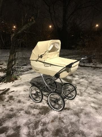 Коляска Reindeer Vintage — фото из отзыва «Красивая, очень вместительная! Настоящий вездеход»