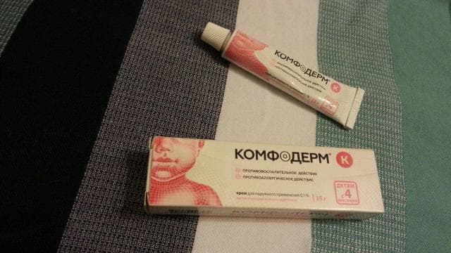 Комфодерм К (Comfoderm) — фото из отзыва «Быстро успокаивает кожу, устраняя высыпания»