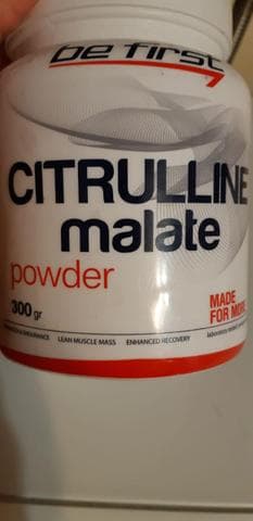 Be First Цитруллин Citrulline Malate Powder 300 гр — фото из отзыва «У этой биодобавки есть ряд плюсов»