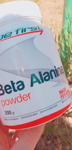 Be First Beta Alanine Powder 200 гр — фото из отзыва «Усталости после нее не будет»