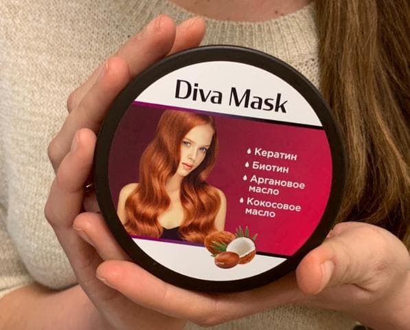 Маска для волос Diva Mask Дива Маск — фото из отзыва «Хороший помощник, чтобы восстановить волосы»