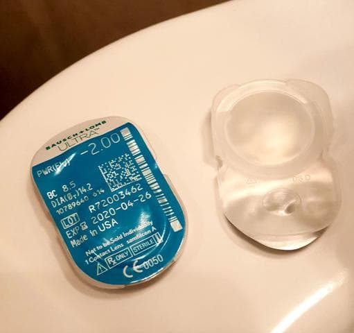 Линзы Bausch+Lomb ULTRA — фото из отзыва «Бауш энд Ломб ультра – хорошие линзы, а что еще нужно?»