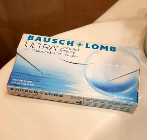 Линзы Bausch+Lomb ULTRA — фото из отзыва «Бауш энд Ломб ультра – хорошие линзы, а что еще нужно?»