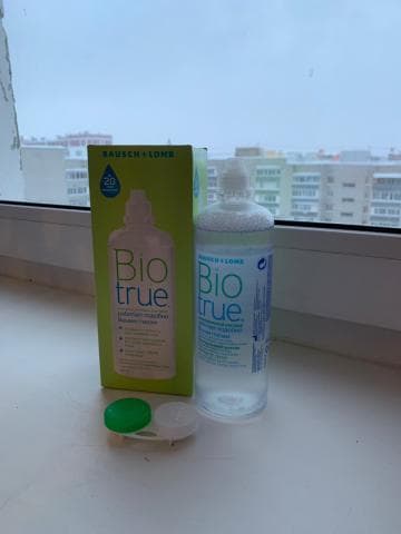Biotrue — фото из отзыва «Биотру для хранения линз подойдет каждому» (2 из 3)