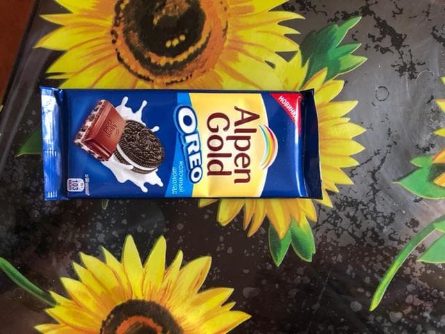Alpen Gold Орео — фото из отзыва «Необычно и вкусно» (1 из 2)