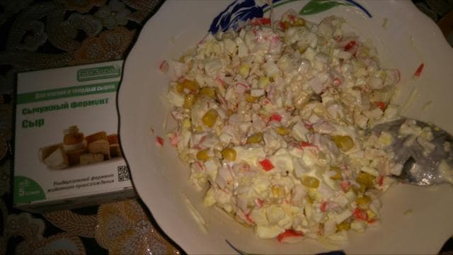 Сыр "Российский" — фото из отзыва «Из домашнего сыра можно приготовить много вкусных блюд!»
