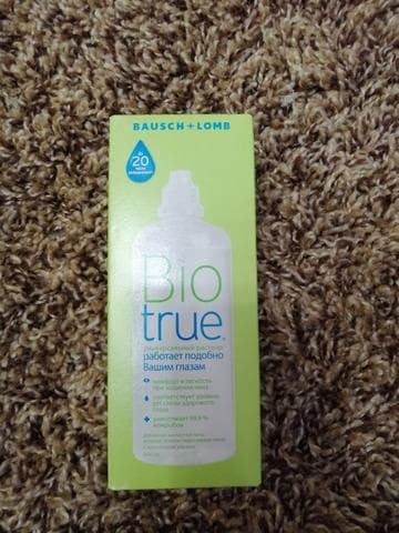 Раствор для линз Bio True — фото из отзыва «Раствор Биотру – мой любимый раствор!» (4 из 4)