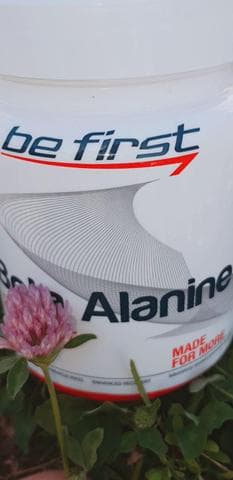 Be First Beta Alanine Powder 200 гр — фото из отзыва «Помогает стать выносливее при аэробных»