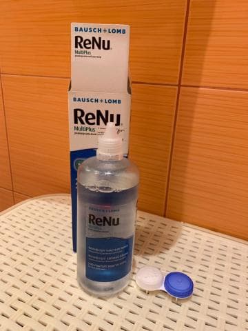 Раствор для линз ReNu Multiplus — фото из отзыва «Реню – средство, проверенное временем и личным опытом»