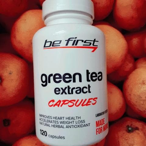 Be First Green Tea Extract Capsules, 120 капсул — фото из отзыва «Это прорыв в индустрии спортивного питания»