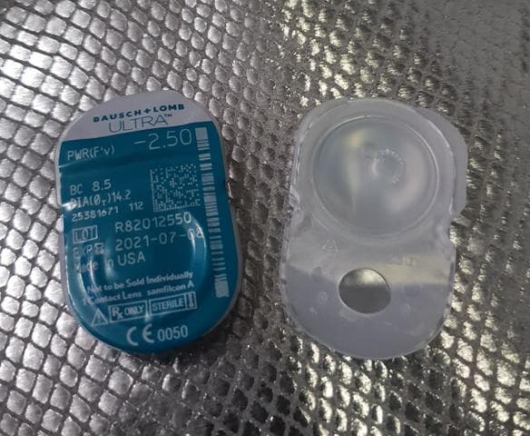 Линзы Bausch+Lomb ULTRA — фото из отзыва «Bausch+Lomb ULTRA – мои первые линзы!»