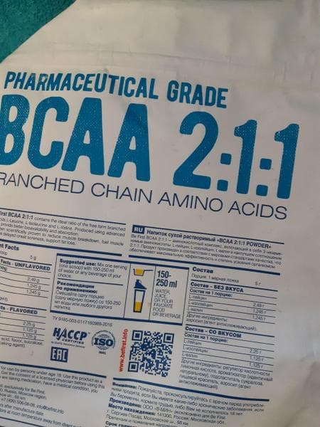 Be First BCAA 2:1:1 Powder 450 гр — фото из отзыва «БЦА от известного российского производителя»