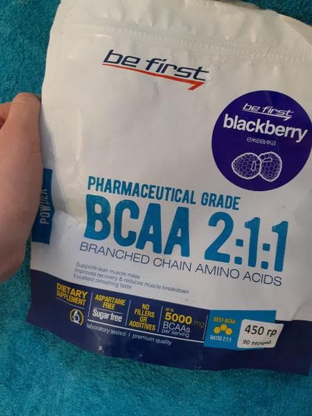 Be First BCAA 2:1:1 Powder 450 гр — фото из отзыва «БЦА от известного российского производителя»