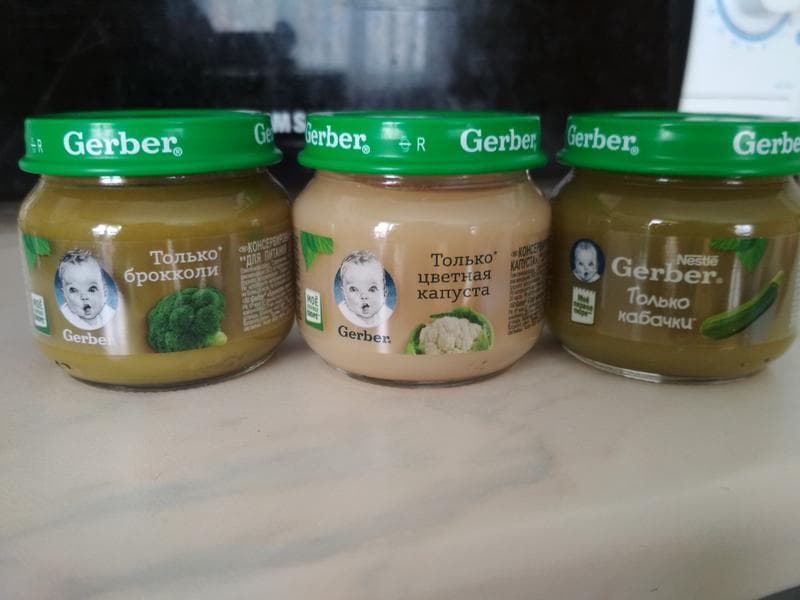 Детское пюре Gerber — фото из отзыва «Понравилось»