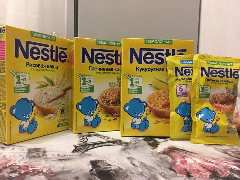 Nestle каша первый прикорм — фото из отзыва «Вкусно и натурально» (1 из 2)