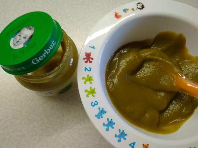 Пюре Gerber брокколи — фото из отзыва «Идеально для начала прикорма»