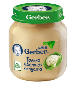 Пюре Gerber — фото из отзыва «Лучшее, что есть для детей»