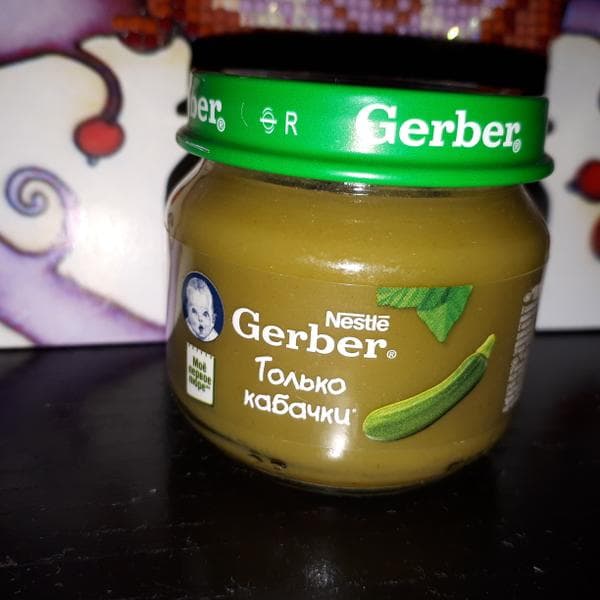 Овощные пюре Gerber — фото из отзыва «Для хорошего начала прикорма» (1 из 2)