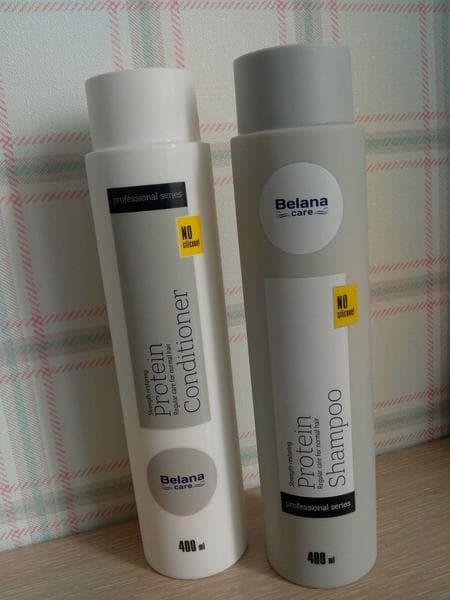 Шампунь Belana care Protein — фото из отзыва «Новинка от Беланы»