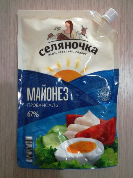 Майонез Селяночка — фото из отзыва «Очень нравится!»