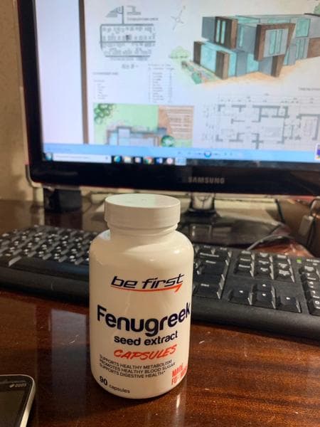 Fenugreek seed extract capsules Be First — фото из отзыва «Решил проблемы с вниманием и концентрацией»