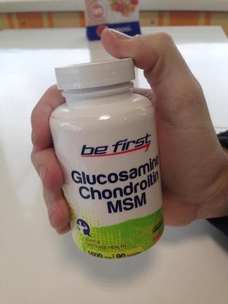 Glucosamine+Chondroitin+MSM Be First — фото из отзыва «Отличная профилактика  для организма»