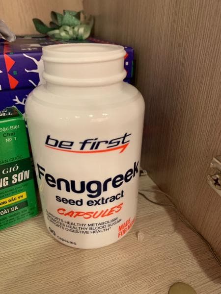 Fenugreek seed extract capsules Be First — фото из отзыва «Действенный продукт» (2 из 2)
