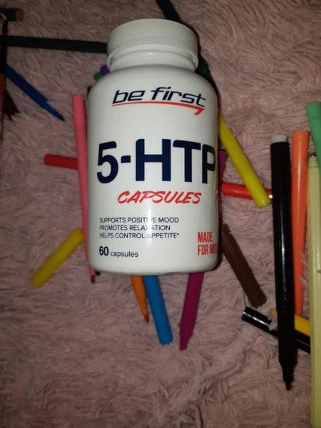 Be First 5-HTP (5-гидрокситриптофан) 60 капсул — фото из отзыва «Помогла мне разрулить проблемы» (1 из 2)