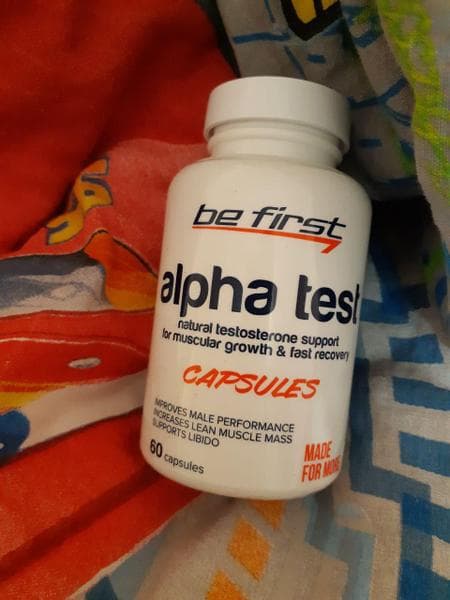 Be First Alpha Test 60 капсул — фото из отзыва «Сил значительно поприбавилось»